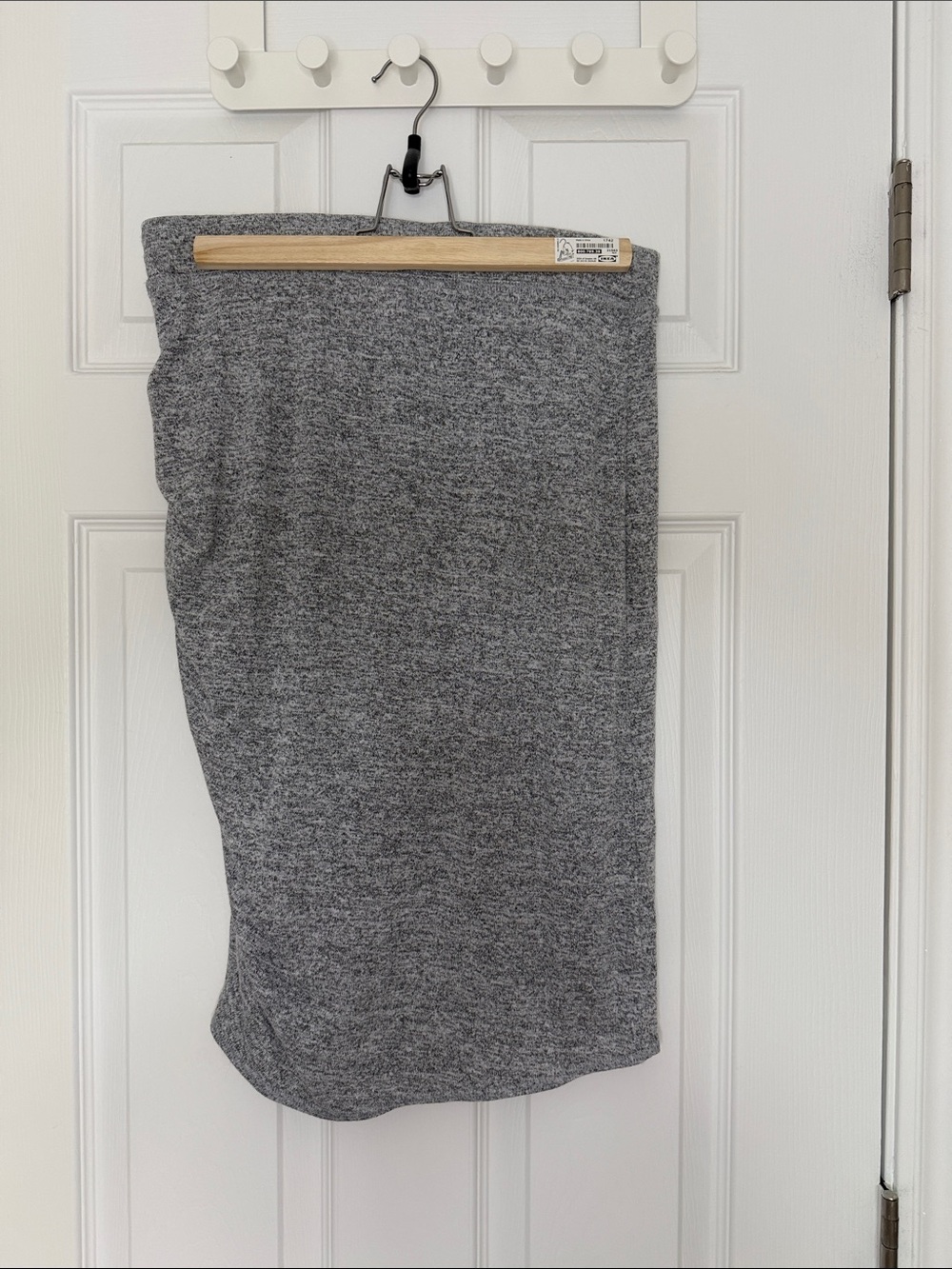 Wilfred Gray Knit Midi Pencil Skirt